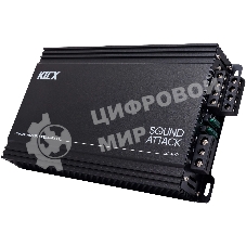 Усилитель автомобильный Kicx SA 4.90 четырехканальный
