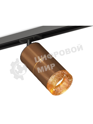 Светильник Ambrella light XT7404003 SCF/PYG/CF/SBK кофе песок/золото желтое полированное/кофе/черный песок MR16 GU5.3