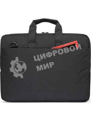 Сумка для ноутбука Сумка Continent CC-215 BK (полиэстр, черный 15,6'')