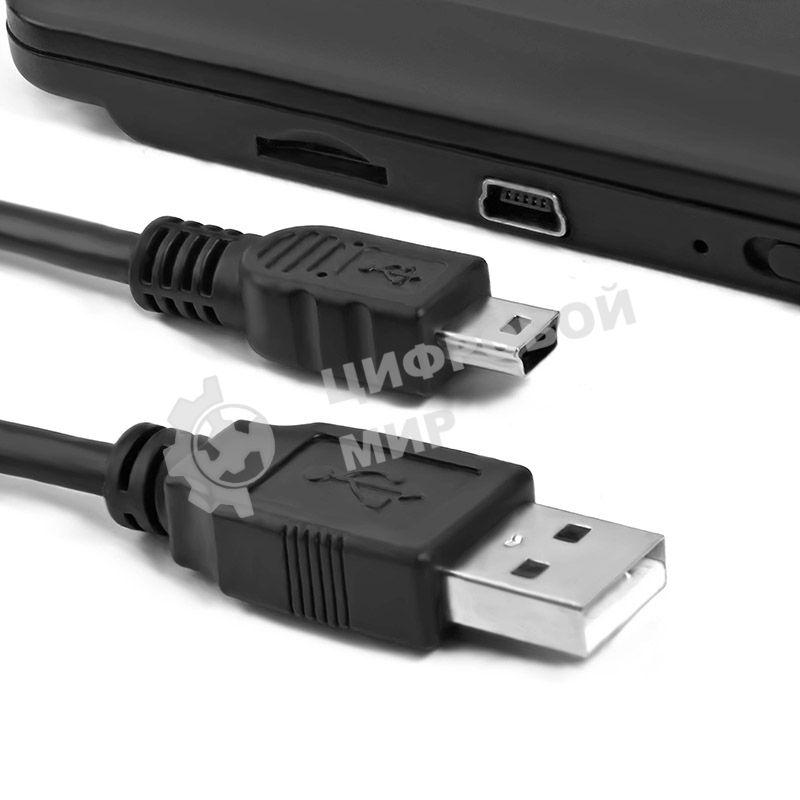 Кабель Greenconnect интерфейсный USB 2.0 1.8m Premium AM/mini 5P, 28/28 AWG двойное экранирование, антифриз, черный