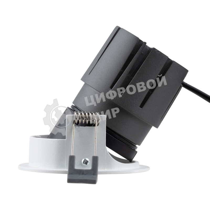 Светильник встраиваемый поворотный Rexant Horeca Dark Light с антиослепляющим эффектом 12 Вт 4000 К Ring LED WHITE