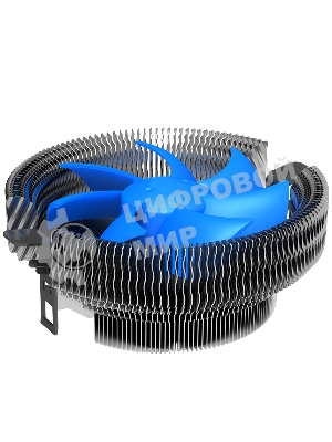Кулер CROWN для процессора CM-90 (Для Intel и AMD,TDP до 95 Ватт,Низкая посадка радиатора,Гидродинамическии подшипник,Размер: 115x110x57 мм)