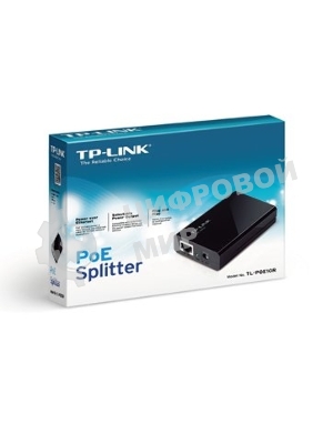 Сетевой адаптер TP-Link SMB TL-PoE10R Сплиттер PoE Data and Power carried over the same cable up to 100m, 5V/12V