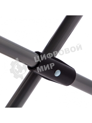 Кресло складное Palisad Camping с подлокотниками и подстаканником 60x60x110/92 см