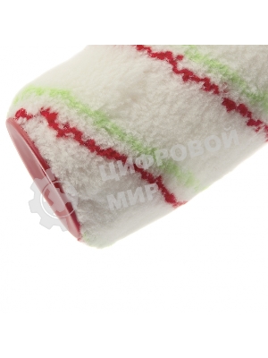 Валик Сибртех сменный Эмали, 180 мм,ворс 12 мм, D 48 мм, D ручки 8 мм, полиамид, полиакрил