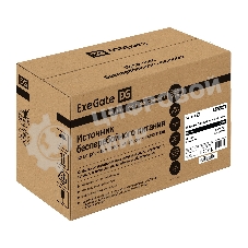 Комплект Источник бесперебойного питания EX295986RUS + батарея 45Aч EX285666RUS 1шт (инвертор, синус, для котла) ExeGate SineTower SZ-600.LCD.AVR.1SH <600VA/360W, чистый синусоида, LCD дисплей, AVR, 1*Schuko, линейно-интерактивный, Black> + батарея ExeGate HRL 12-45 (12В, 45Ач) 1шт