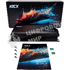 Усилитель автомобильный Kicx SA 4.90 четырехканальный