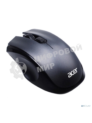 Мышь беспроводная Acer OMR030 черный, 1600 dpi, радиоканал, USB, кнопки - 4