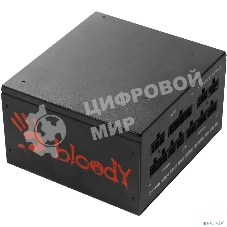 Блок питания Bloody BD-PS850G, 850Вт, 80 PLUS Gold, 120мм, модульный, черный