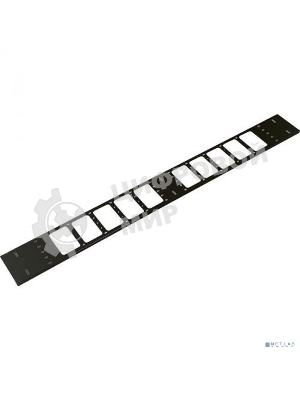 Вертикальный кабельный органайзер в шкаф, ширина 150 мм 42U, черный