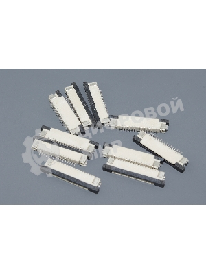 Разъем FPC Half Coverage Bottom Contact 0.8K-BX-16PWB 16 pin высота 2мм шаг 0,8мм 10 шт