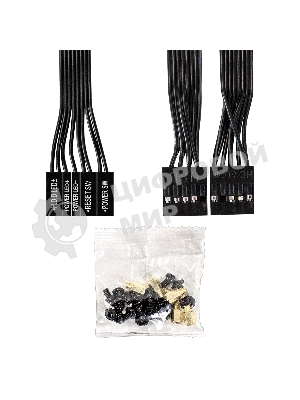 Компьютерный корпус Minitower ExeGate BAA-403-UNS400 (mATX, БП UNS400 с вент. 12см, 2*USB, HD Audio, черный)