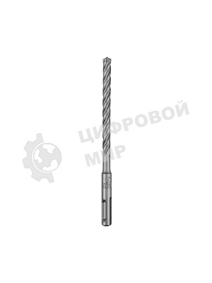 Бур по бетону Kranz SUPER 8x160 мм, профессиональный, цельная крестовая пластина, SDS PLUS