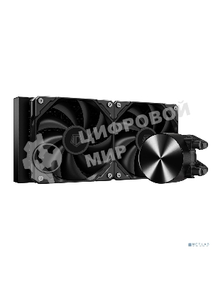 Система жидкостного охлаждения ID-Cooling FX240 PRO черный 120мм алюминий+медь 1800rpm 35.2db 4-pin 300W