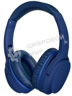Беспроводные/проводные наушники Harper HB-707 синий, накладные, Bluetooth + проводной, до 8 ч