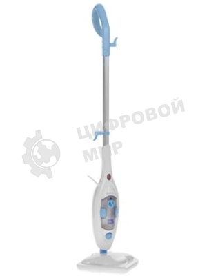 Сменная насадка для паровой швабры Bt SM1114 White-blue. (Тряпка для мытья полов) Материал 95% polyester, 5% nylon, размер 280 х 240 мм