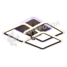 Потолочный светодиодный светильник FA535/3 CF кофе 118W 510*510*140 (ПДУ РАДИО 2.4)