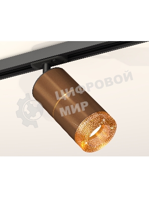 Светильник Ambrella light XT7404003 SCF/PYG/CF/SBK кофе песок/золото желтое полированное/кофе/черный песок MR16 GU5.3