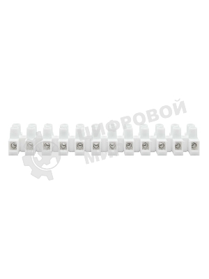 Колодка клеммная 12х4мм винт. п/п OK-432-12-PLP ДКС 43212PL/B