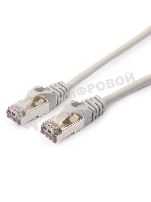 Патч-корд FTP Cablexpert cat.6, 15м, литой, многожильный, серый