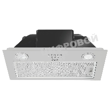 Вытяжка встраиваемая Evelux Margit 60 W белый, 53 см, 750 м³/ч, 52 дБ