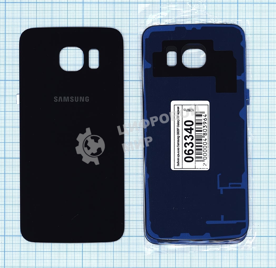 Задняя крышка для Samsung G920F Galaxy S6 черный
