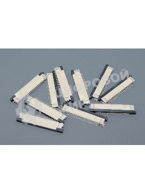 Разъем FPC Half Coverage Bottom Contact 0.8K-BX-20PWB 20 pin высота 2мм шаг 0,8мм 10 шт