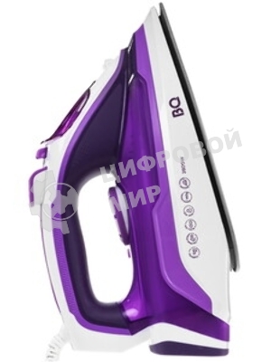 Утюг BQ SI1002 черный, 2600 Вт, 30 г/мин, 140 г/мин, 320 мл