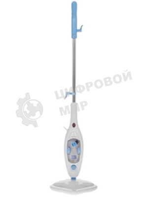 Сменная насадка для паровой швабры Bt SM1114 White-blue. (Тряпка для мытья полов) Материал 95% polyester, 5% nylon, размер 280 х 240 мм
