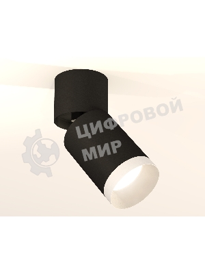 Светильник Ambrella Light XM6313040 SBK/BK/SWH черный песок/черный/белый песок MR16 GU5.3 (A2221, C6313, N6130)