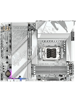 Материнская плата Gigabyte X870 A ELITE X ICE Socket AM5 AMD X870 4xDDR5 ATX AC`97 8ch(7.1) 2.5Gg RAID+HDMI
