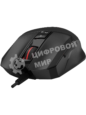 Мышь проводная A4Tech Bloody W65 Max Mini черный, 12000 dpi, USB, кнопки - 9