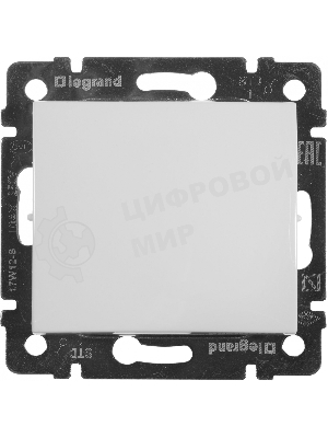 Выключатель Legrand 774401 Valena одноклавишный 10А белый