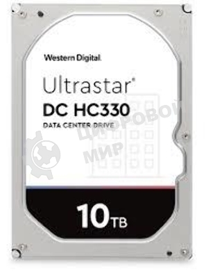 Жесткий диск SAS 10Tb 7200RPM 12Gb/ S 256MB DC HC330 WUS721010AL5204_0B42303 WD