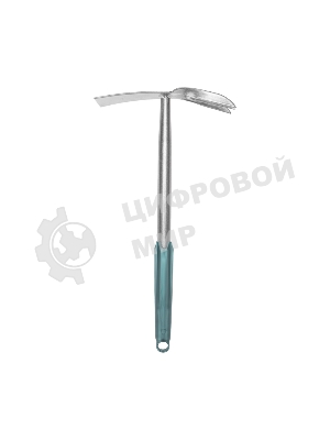 Мотыжка комбинированная 3 витых зубца с металлической ручкой ЧЕТЫРЕ СЕЗОНА