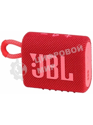 Портативная акустика JBL GO 3, красный