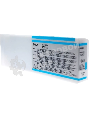 Картридж струйный Epson T5915 (C13T591500) светло-голубой (700 мл) для SP 11880