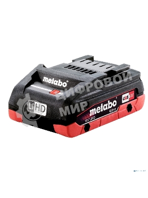 Аккумулятор Metabo 625367000 LiHD 18В 4.0 А·ч