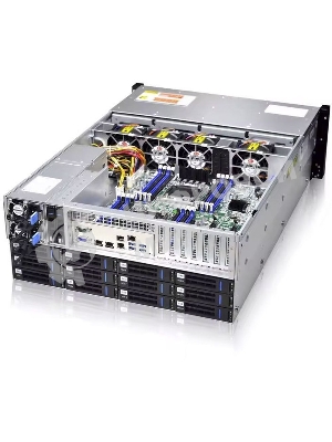 Серверный корпус 4U 36bay chassis,Expander backplane rear 2*2.5