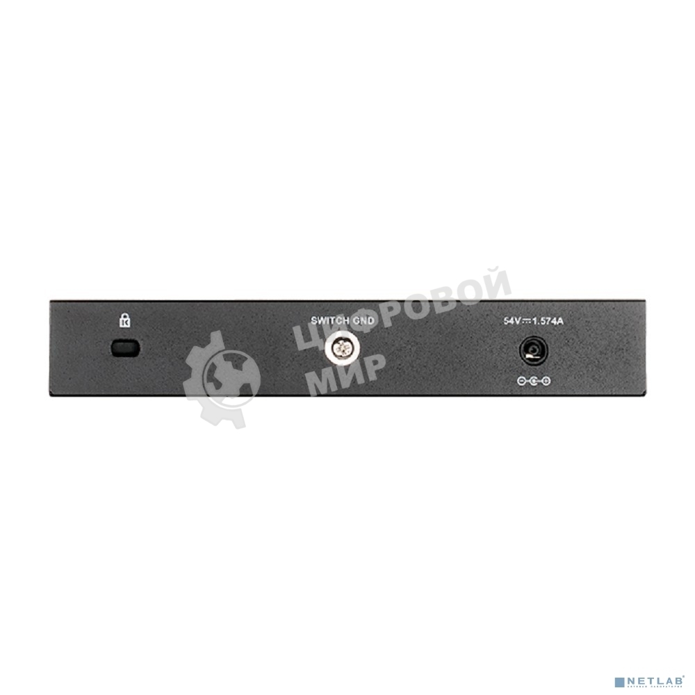 Коммутатор настраиваемый L2 D-Link DGS-1100-08PV2/A4A с 8 портами 10/100/1000Base-T (8 портов PoE 802.3af/at, PoE-бюджет 64 Вт)