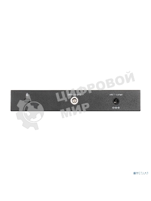 Коммутатор настраиваемый L2 D-Link DGS-1100-08PV2/A4A с 8 портами 10/100/1000Base-T (8 портов PoE 802.3af/at, PoE-бюджет 64 Вт)