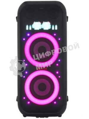 Минисистема LG XBOOM XL9T черный/красный 1000Вт USB BT