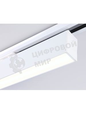Трековый однофазный светильник Ambrella light GL6769 WH белый LED 24W 3000K 600*22*48