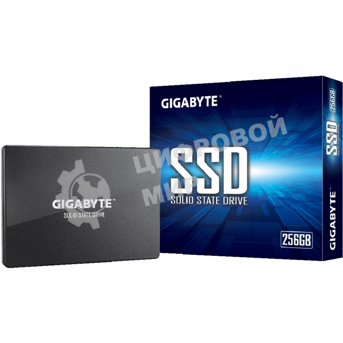 Накопитель SSD Gigabyte, 256Gb, 2.5