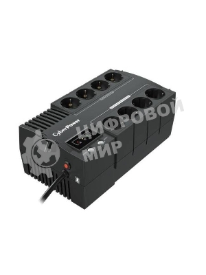 Источник бесперебойного питания CyberPower BS450E NEW/450 ВА/270 Вт/8 х CEE 7 (евророзетка)
