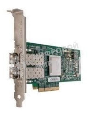 Контроллер Qlogic QLE2562-CK 8Gb 2-port FC HBA x8 PCIe LC multi-mode optic