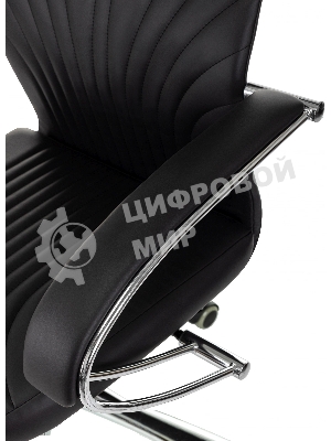 Кресло Бюрократ CH-610SL черный, экокожа