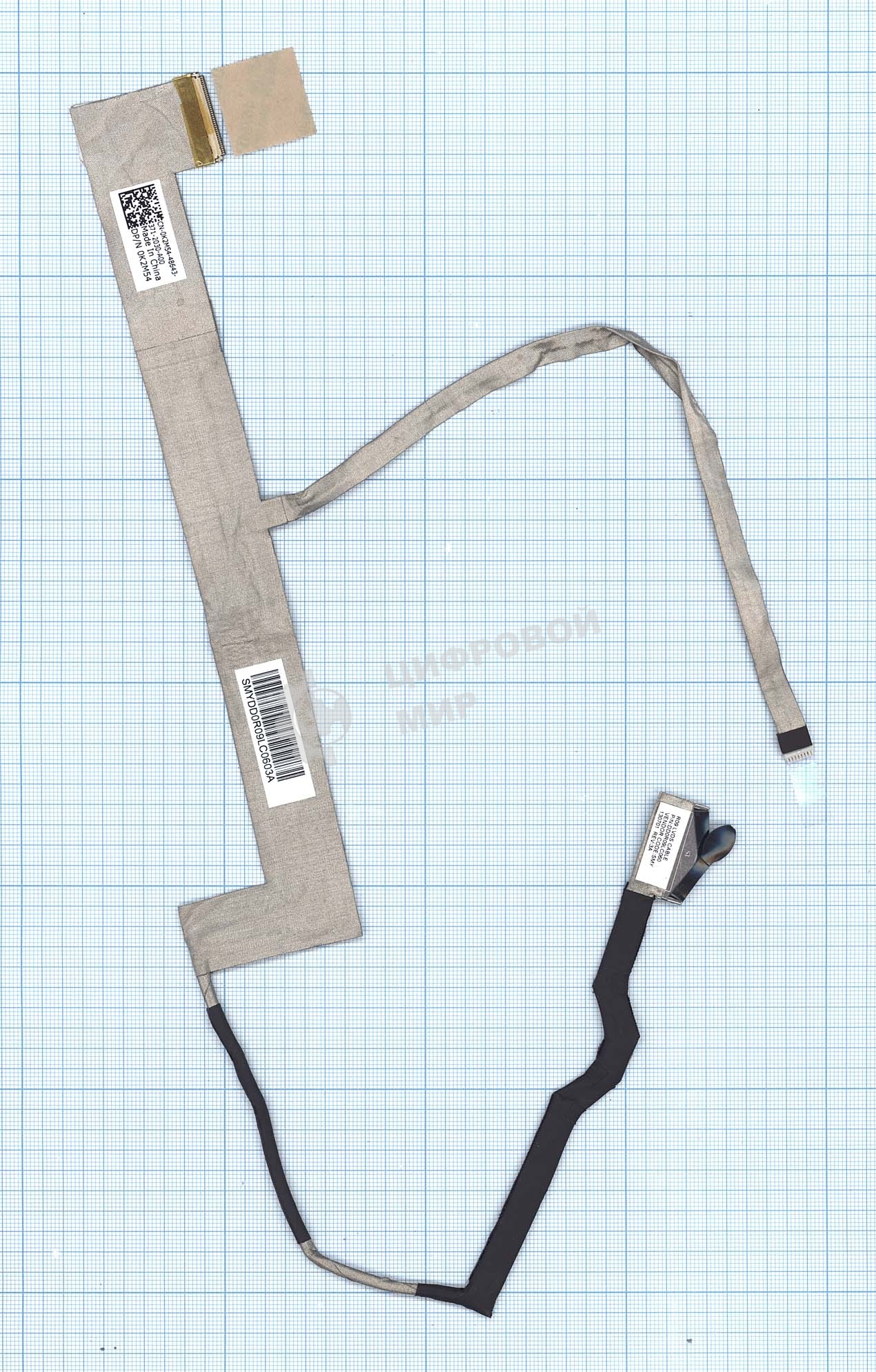 Шлейф матрицы для ноутбука Dell Inspiron 5720, 7720, 17R, MB: Quanta R09, DD0R09LC000, DD0R09LC010