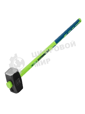 Кувалда Сибртех 8000 г, фибергласовая обрезиненная рукоятка