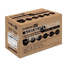 Стабилизатор напряжения ExeGate Expert Turbo AST-1500 (1500ВА, вход 80-260В, двойная цифр. индикация вход/вых. напряжения, выход 220В±8%, КПД 98%, 5 уровней защиты, задержка, усиленный метал. корпус, 2*Schuko, RTL)